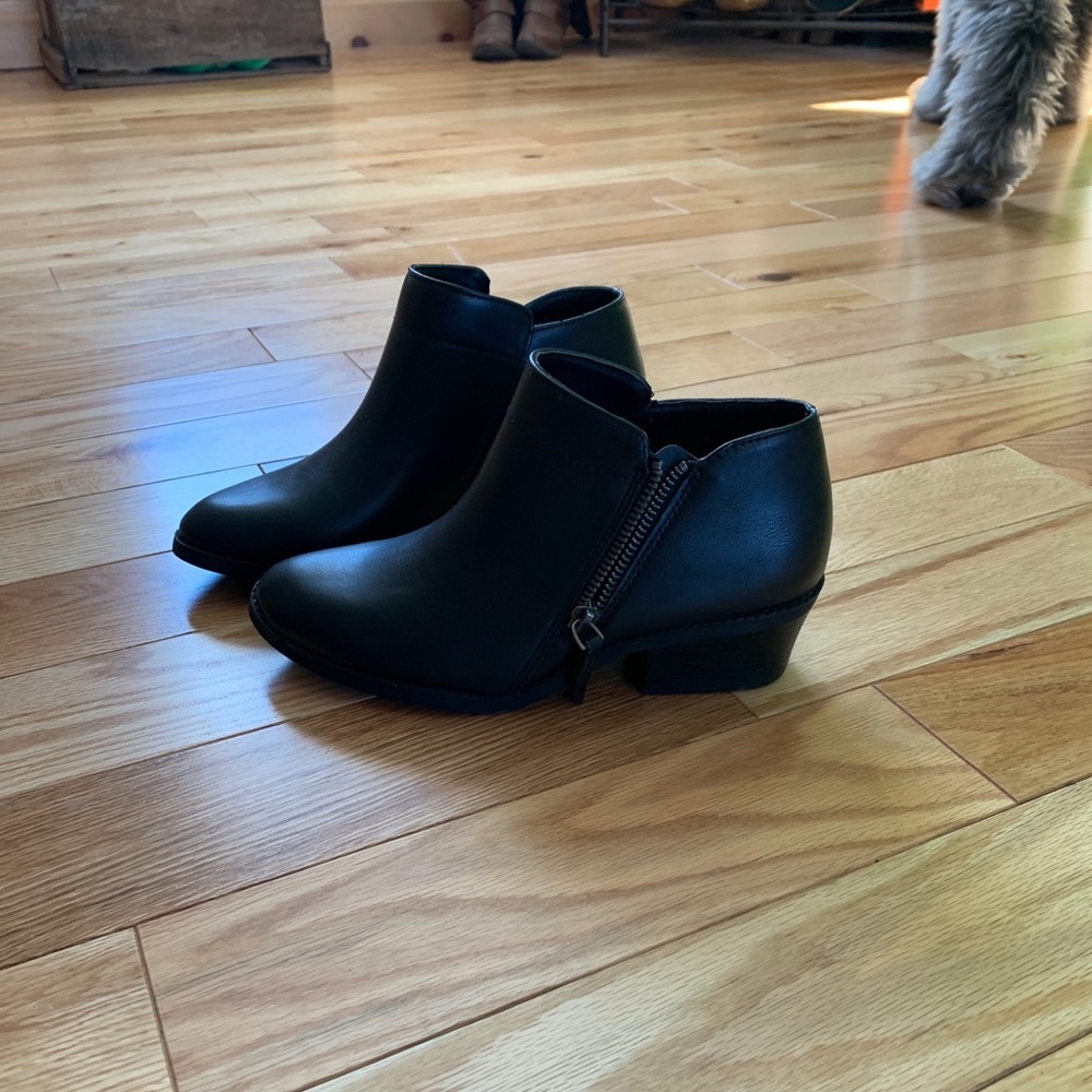 Black booties